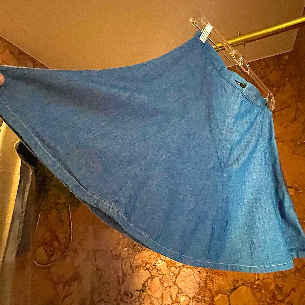 Rag & Bone Skirt | Color: Denim Blue | Size: 25 | Worn 1x
